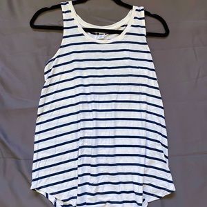 Old Navy striped tank xs